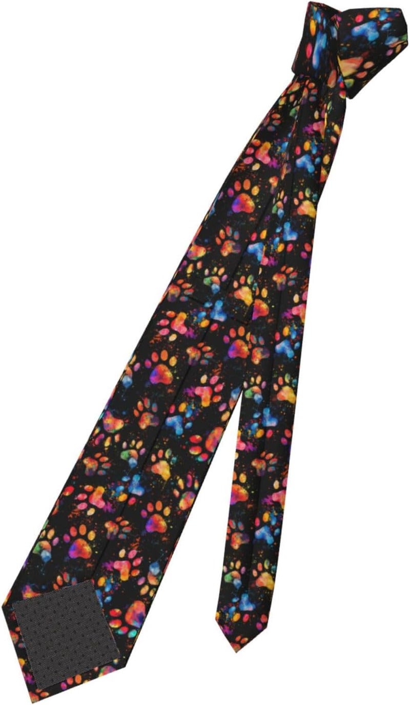 Yilad Tie for Men and Boy Novelty Fun Full Print Men's Necktie Skinny Fashion Narrow Wide - Image 4